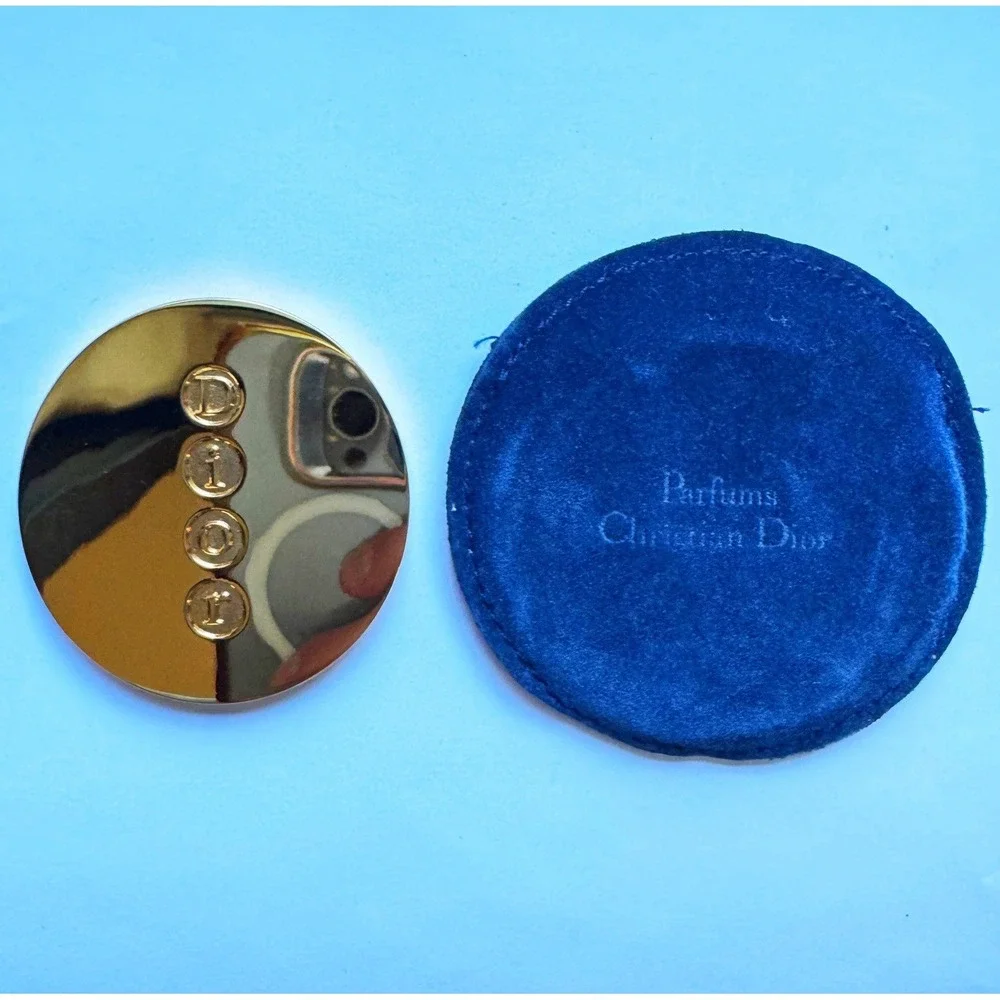 Christian Dior Logo Compact Mirror 2.25